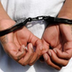 Handcuffs on the hands of a youth arrested by Los Angeles police on April 29, 2012
Kevork Djansezian/Getty Images
